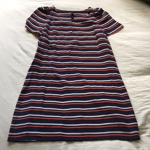 J.Crew Short Sleeve Silk Dress
